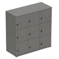 Signature 3 Door Wooden Locker (Nest of 3)