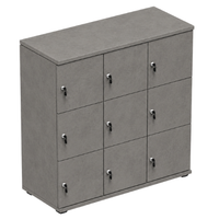Signature 3 Door Wooden Locker (Nest of 3)
