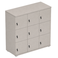Signature 3 Door Wooden Locker (Nest of 3)