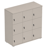 Signature 3 Door Wooden Locker (Nest of 3)