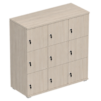 Signature 3 Door Wooden Locker (Nest of 3)