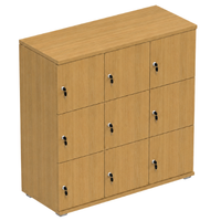 Signature 3 Door Wooden Locker (Nest of 3)