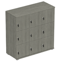 Signature 3 Door Wooden Locker (Nest of 3)