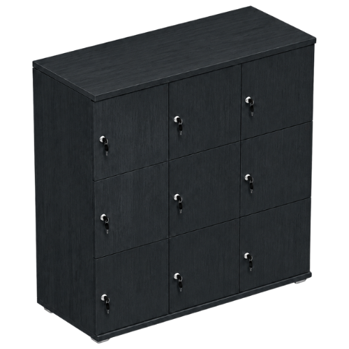 Signature 3 Door Wooden Locker (Nest of 3)