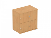 Signature 2 Door Wooden Locker (Nest of 2)